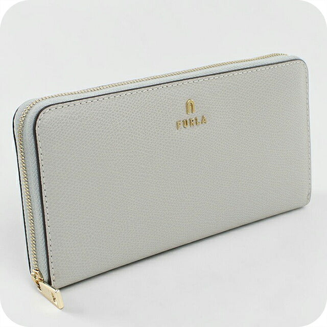 フルラ 長財布ラウンドファスナー レディース ブランド FURLA FURLA CAMELIA レザー WP00322 グレー FURWP00322121