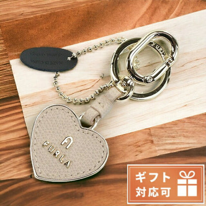 フルラ キーリング レディース ブランド メタル、レザー WR00434 BALLERINA ピンク系 小物 FURWR00434041