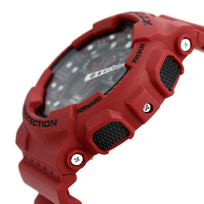 gショック ジーショック G-SHOCK STANDARD ブラック レッド GA-100B-4ADR カシオ CASIO GA-100B-4ADR
