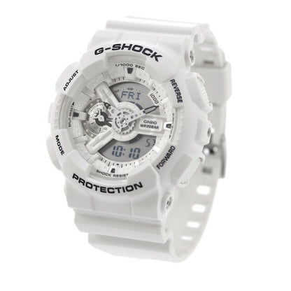 gショック ジーショック G-SHOCK スペシャルカラー マリンホワイト アナデジ GA-110MW-7ADR メンズ 腕時計 カシオ CASIO GA-110MW-7ADR