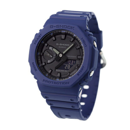 gショック ジーショック G-SHOCK GA-2100 8角形 クオーツ メンズ 腕時計 ブランド GA-2100-2ADR ブラック ブルー カシオ GA-2100-2ADR