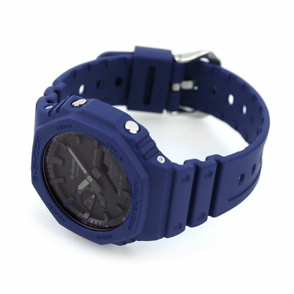 gショック ジーショック G-SHOCK GA-2100 8角形 クオーツ メンズ 腕時計 ブランド GA-2100-2ADR ブラック ブルー カシオ GA-2100-2ADR