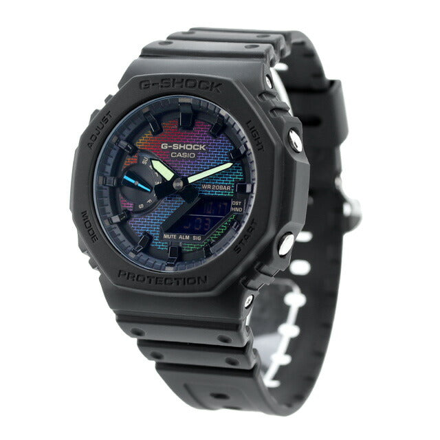 gショック ジーショック G-SHOCK クォーツ 電池式 GA-2100RW-1A アナログデジタル 2100シリーズ メンズ 腕時計 ブランド カシオ casio アナデジ GA-2100RW-1ADR