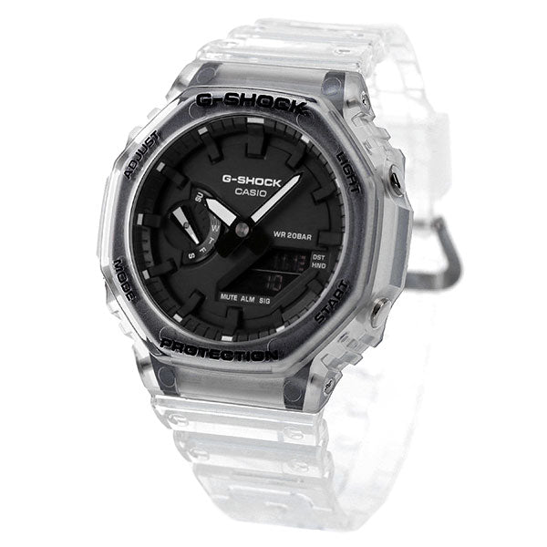 gショック ジーショック G-SHOCK 八角形 メンズ 腕時計 ブランド GA-2100SKE-7ADR ブラック スケルトン カシオ GA-2100SKE-7ADR