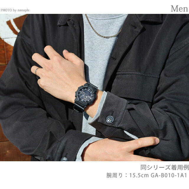 【新品】カシオ CASIO G-SHOCK 腕時計 メンズ GA-B010-1ADR ANALOG-DIGITAL GA-B010 SERIES タフソーラー（ソーラー充電システム） ブラックxブラック アナデジ表示 GA-B010-1ADR ｜ カシオ Gショック ANALOG-DIGITAL GA-B010 SERIES