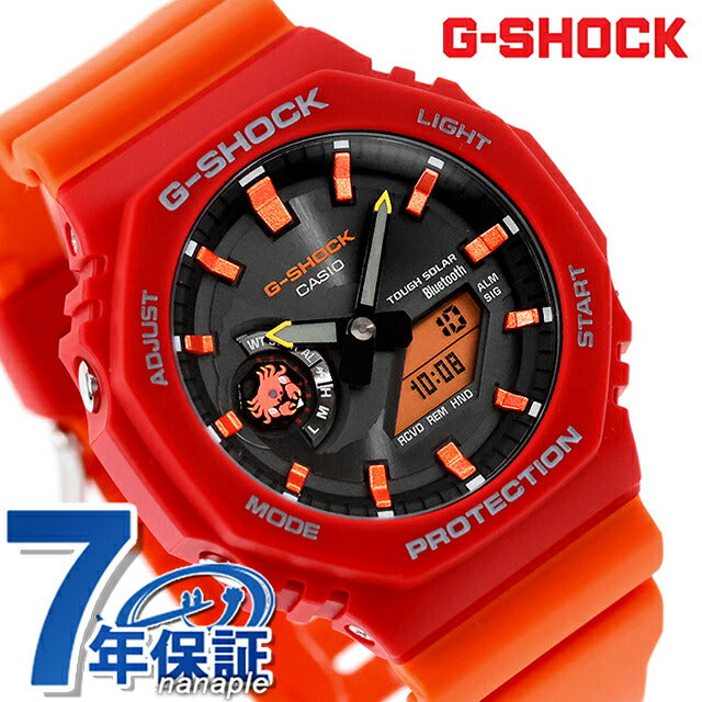 GA-B2100DF-4ADR ｜ カシオ Gショック 2100 Charles Darwin Foundationコラボレーションモデル タフソーラー（ソーラー充電システム）