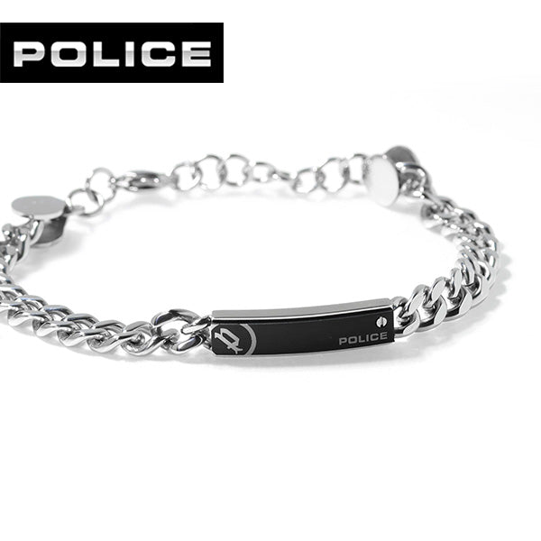 ポリス ブレスレット メンズ ブランド POLICE UNIVERSAL ? チェーン GB0010801 シルバー アクセサリー GB0010801
