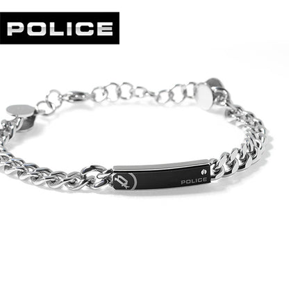 ポリス ブレスレット メンズ ブランド POLICE UNIVERSAL ? チェーン GB0010801 シルバー アクセサリー GB0010801