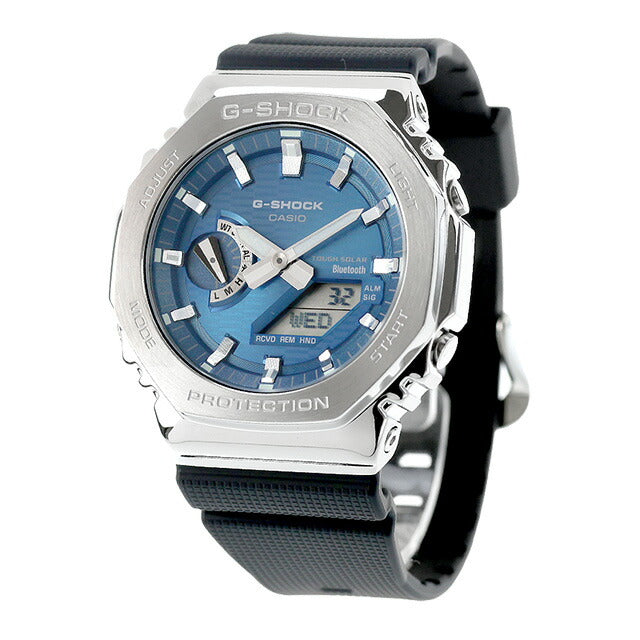 カシオ Gショック GBM-2100A 水色系 アナデジ GBM-2100A-2BDR ｜ カシオ Gショック 2100(G-SHOCK) - 腕時計の