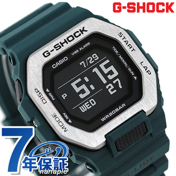 gショック ジーショック G-SHOCK Gライド Bluetooth タイドグラフ メンズ 腕時計 GBX-100-2DR 時計 ブラック グリーン カシオ CASIO GBX-100-2DR