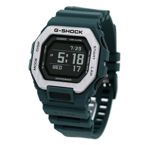 gショック ジーショック G-SHOCK Gライド Bluetooth タイドグラフ メンズ 腕時計 GBX-100-2DR 時計 ブラック グリーン カシオ CASIO GBX-100-2DR