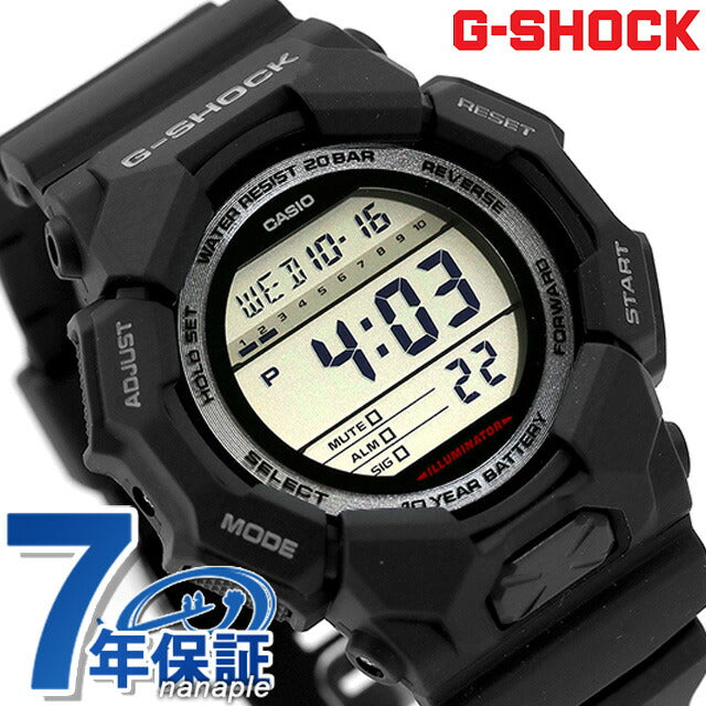 gショック ジーショック G-SHOCK クォーツ 電池式 GD-010-1 デジタル GD-010シリーズ メンズ 腕時計 ブランド カシオ casio デジタル シルバー ブラック 黒 GD-010-1DR