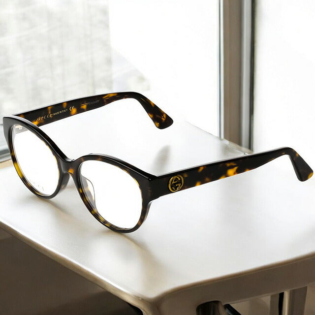 グッチ 眼鏡 レディース ブランド GUCCI GG0099OA ブラウン GG0099OA-002-ASI-OPT-LDY