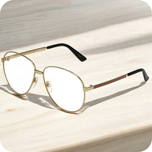 グッチ 眼鏡 メンズ レディース ブランド GUCCI GG0138S ゴールド GG0138S-003-INT-SUN-UNI
