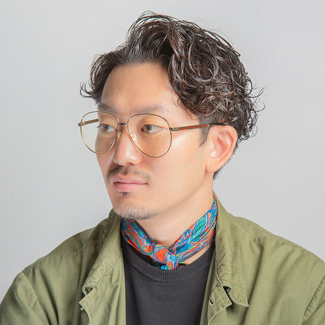 グッチ 眼鏡 メンズ レディース ブランド GUCCI GG0138S ゴールド GG0138S-003-INT-SUN-UNI