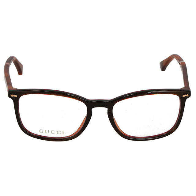 グッチ 眼鏡 メンズ レディース ブランド GUCCI GG0188O ブラウン GG0188O-005-INT-OPT-UNI