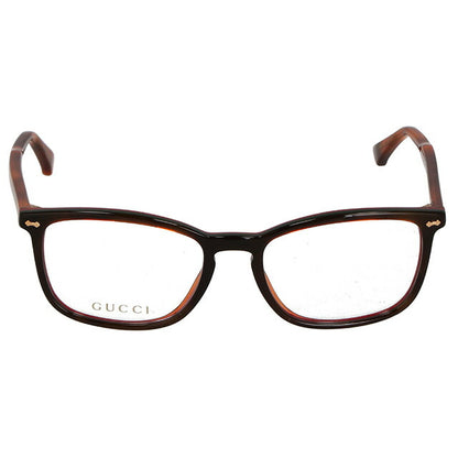 グッチ 眼鏡 メンズ レディース ブランド GUCCI GG0188O ブラウン GG0188O-005-INT-OPT-UNI