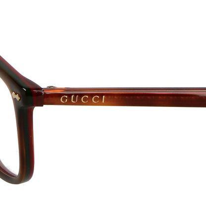 グッチ 眼鏡 メンズ レディース ブランド GUCCI GG0188O ブラウン GG0188O-005-INT-OPT-UNI