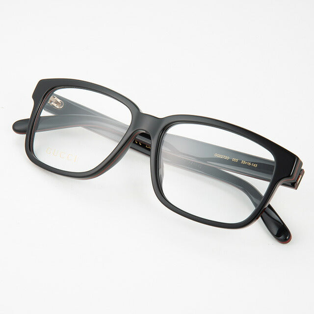 グッチ 眼鏡 メンズ レディース ブランド GUCCI GG0272O ブラック GG0272O-005-INT-OPT-UNI