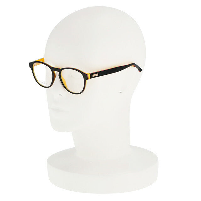 グッチ 眼鏡 メンズ レディース ブランド GUCCI GG0273O ブラック/イエロー GG0273O-005-INT-OPT-UNI