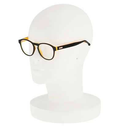 グッチ 眼鏡 メンズ レディース ブランド GUCCI GG0273O ブラック/イエロー GG0273O-005-INT-OPT-UNI