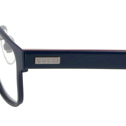 グッチ 眼鏡 メンズ レディース ブランド GUCCI GG0274OJ ネイビー GG0274OJ-005-JPN-OPT-UNI