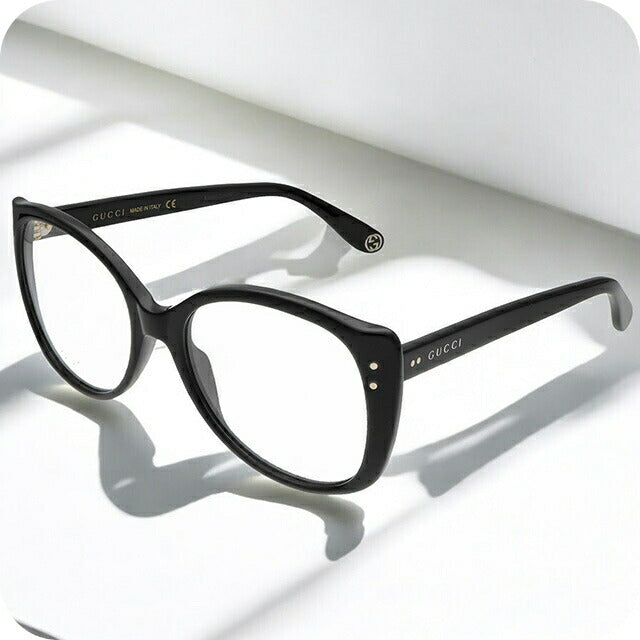 グッチ 眼鏡 レディース ブランド GUCCI GG0474O ブラック GG0474O-001-INT-OPT-LDY