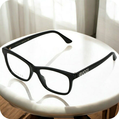 グッチ 眼鏡 レディース ブランド GUCCI GG0731O ブラック GG0731O-001-INT-OPT-LDY