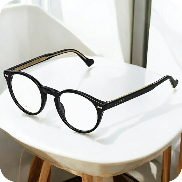 グッチ 眼鏡 レディース ブランド GUCCI GG0738O ブラック GG0738O-001-INT-OPT-UNI