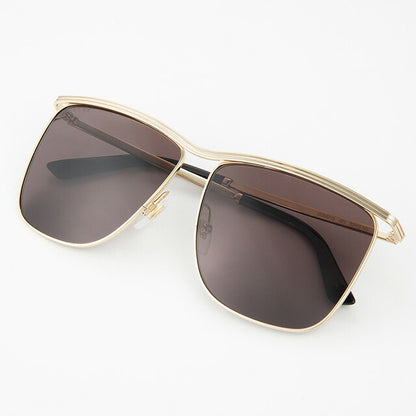 グッチ サングラス メンズ ブランド GUCCI GG0821S ゴールド/グレー GG0821S-001-INT-SUN-MEN