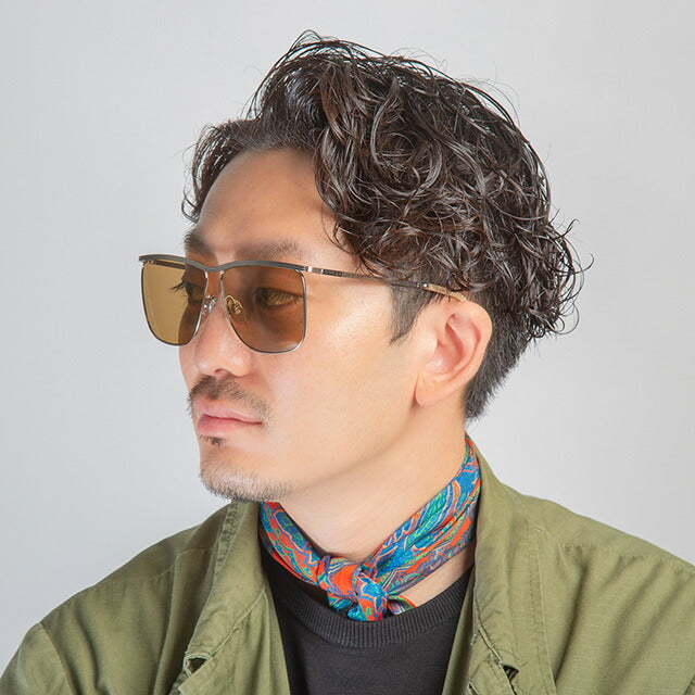 グッチ サングラス メンズ ブランド GUCCI GG0821S シルバー/ブラウン GG0821S-002-INT-SUN-MEN