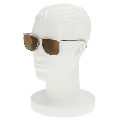 グッチ サングラス メンズ ブランド GUCCI GG0821S シルバー/ブラウン GG0821S-002-INT-SUN-MEN