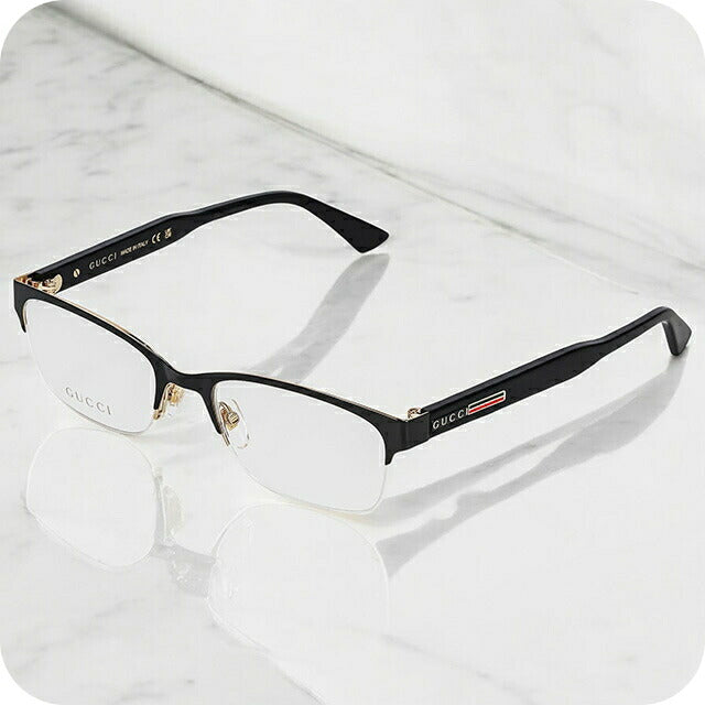 グッチ 眼鏡 メンズ ブランド GUCCI GG0828O ブラック GG0828O-001-INT-OPT-MEN