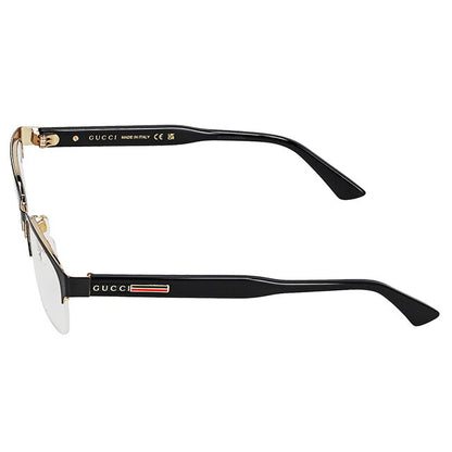 グッチ 眼鏡 メンズ ブランド GUCCI GG0828O ブラック GG0828O-001-INT-OPT-MEN