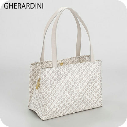 ゲラルディーニ トートバッグ レディース ブランド GHERARDINI Italy GH0222 COCON オフホワイト 軽量 手提げ 高級 おしゃれ プレゼント 女性 実用的 かわいい