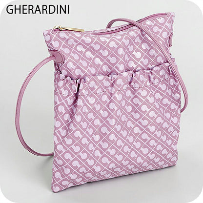 ゲラルディーニ ショルダーバッグ レディース ブランド GHERARDINI Italy GH0231 GLICI モーブピンク 斜めがけ 高級 おしゃれ プレゼント 女性 実用的 かわいい