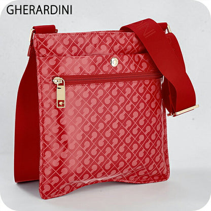ゲラルディーニ ショルダーバッグ レディース ブランド GHERARDINI Italy GH0267 COR レッド 斜めがけ 高級 おしゃれ プレゼント 女性 実用的 かわいい