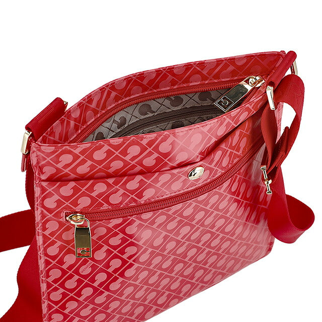 ゲラルディーニ ショルダーバッグ レディース ブランド GHERARDINI Italy GH0267 COR レッド 斜めがけ 高級 おしゃれ プレゼント 女性 実用的 かわいい