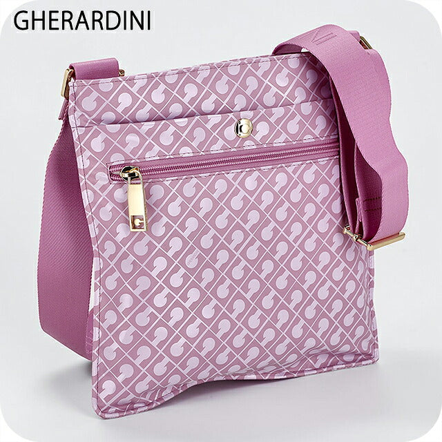 ゲラルディーニ ショルダーバッグ レディース ブランド GHERARDINI Italy GH0267 GLICI モーブピンク 斜めがけ 高級 おしゃれ プレゼント 女性 実用的 かわいい