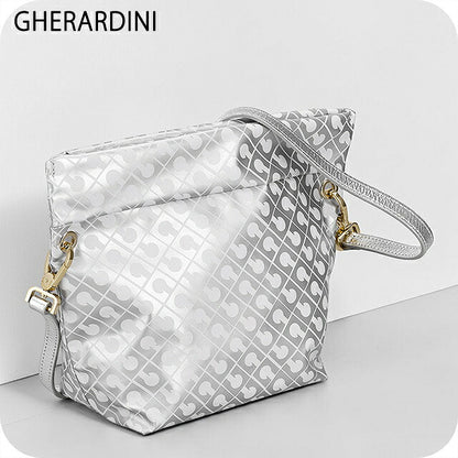 ゲラルディーニ ショルダーバッグ レディース ブランド GHERARDINI Italy GH0310 LUNAR シルバー 斜めがけ 高級 おしゃれ プレゼント 女性 実用的 かわいい