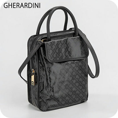 ゲラルディーニ ショルダーバッグ レディース ブランド GHERARDINI Italy GHB0102 EXCAL ブラック 斜めがけ 高級 おしゃれ プレゼント 女性 実用的 かわいい