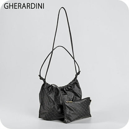 ゲラルディーニ ショルダーバッグ レディース ブランド GHERARDINI Italy GHB0210 EXCAL ブラック 斜めがけ 高級 おしゃれ プレゼント 女性 実用的 かわいい