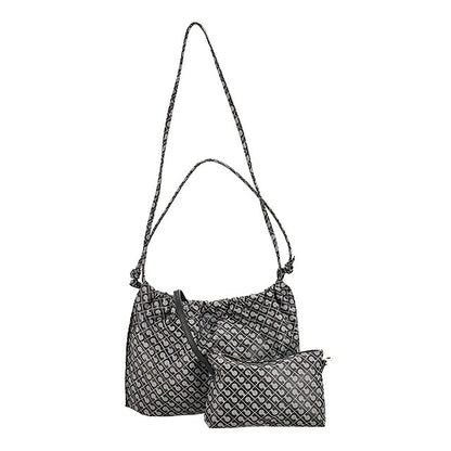 ゲラルディーニ ショルダーバッグ レディース ブランド GHERARDINI Italy GHB0210 GRANI グレー/ブラック 斜めがけ 高級 おしゃれ プレゼント 女性 実用的 かわいい