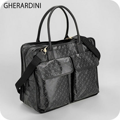 ゲラルディーニ ハンドバッグ レディース ブランド GHERARDINI Italy GHB0246 EXCAL ブラック 軽量 小さめ 手提げ 高級 おしゃれ プレゼント 女性 実用的 かわいい