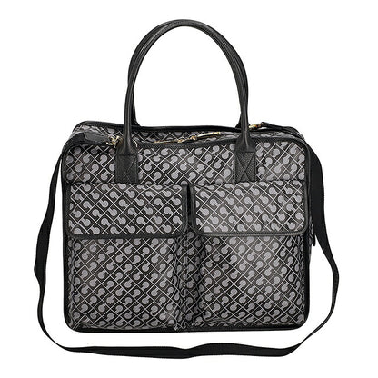ゲラルディーニ ハンドバッグ レディース ブランド GHERARDINI Italy GHB0246 GRANI グレー/ブラック 軽量 小さめ 手提げ 高級 おしゃれ プレゼント 女性 実用的 かわいい