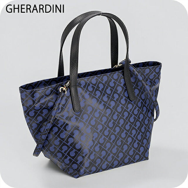 ゲラルディーニ トートバッグ レディース ブランド GHERARDINI Italy GHB0249 ODISS ネイビー/ブラック 軽量 手提げ 高級 おしゃれ プレゼント 女性 実用的 かわいい