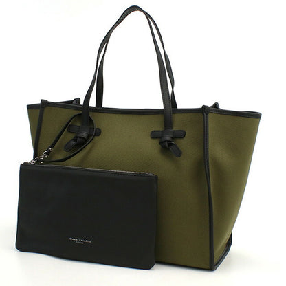 ジャンニ キアリーニ トートバッグ レディース ブランド GIANNI CHIARINI イタリア 6850 MILITARE-CORDA カーキ バッグ GIA6850021