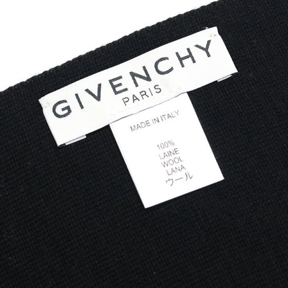 ジバンシー ストール レディース ウール100% イタリア BG003M ブラック 小物 GIVBG003M021