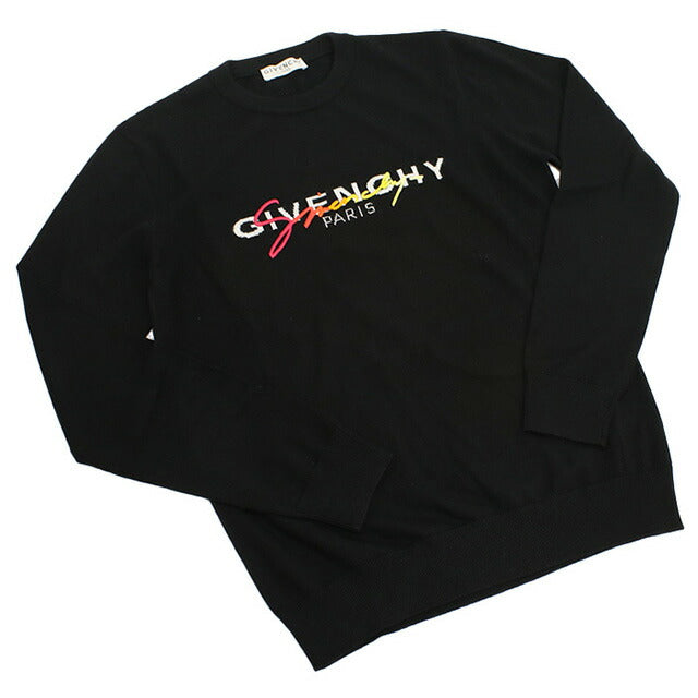 ジバンシー　givenchy ニット GIVENCHY ジバンシィ 19AW ロゴジャガードコットンニット