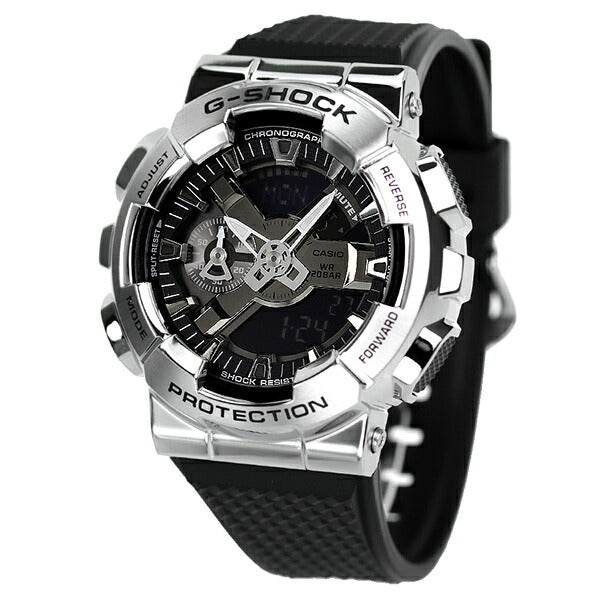 gショック ジーショック G-SHOCK クォーツ 電池式 GM-110-1A アナログデジタル GM-110シリーズ メンズ 腕時計 ブランド カシオ casio アナデジ ブラック 黒 GM-110-1ADR